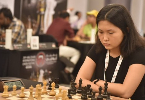 Фотография к новости: Бибисара Асаубаева заняла первое место на фестивале в Абу-Даби