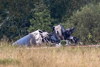 Фотография к новости: Следствие изъяло бортовые самописцы упавшего самолёта Пригожина