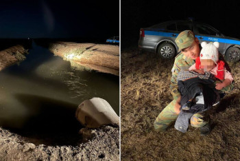 Фотография к новости: Трёхлетняя девочка потерялась в степи в ЗКО