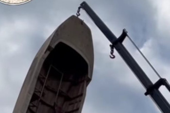 Фотография к новости: Лодку в собственной квартире построил умелец из Петропавловска