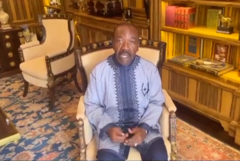 Фотография к новости: Президент Габона призывает мировую общественность "поднять шум"