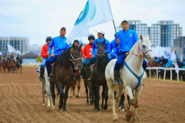 Фотография к новости: В Астане открыли VI фестиваль национальных видов спорта