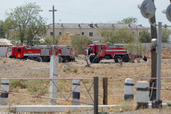 Фотография к новости: Двое солдат отрицают вину в пожаре на складе боеприпасов под Таразом