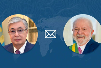 Токаев поздравил президента Бразилии