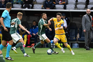 Фотография к новости: Казахстан выиграл матч отбора на Евро-2024 у сборной Северной Ирландии