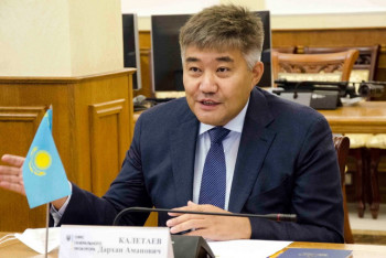 Фотография к новости: Сменят ли посла Казахстана в Украине, рассказали в МИД