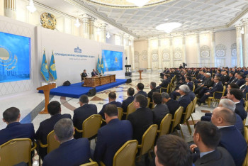 Фотография к новости: Токаев бизнесменам: Покажите, что вы готовы вкладывать средства в развитие страны