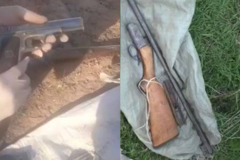 Фотография к новости: Шесть тайников с оружием обнаружили в Жамбылской области