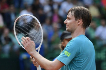 Фотография к новости: Бублик победил соперника из Болгарии в матче "Кубка Дэвиса"