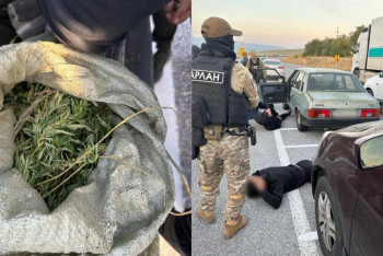 Более 2 килограммов марихуаны нашли полицейские в авто при обыске в Туркестанской области