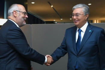 Фотография к новости: Президенты Казахстана и Эстонии обменялись приглашениями о визитах