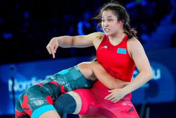 Жамиля Бакбергенова выиграла "бронзу" чемпионата мира по женской борьбе