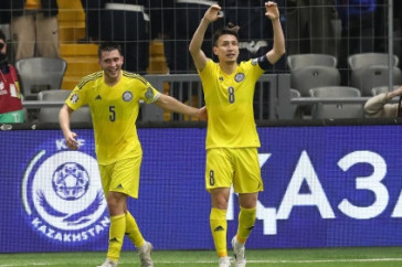 Фотография к новости: Капитан сборной Казахстана по футболу претендует на приз за лучший гол года от FIFA