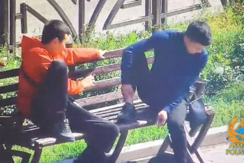 Лица плюющих горожан показала полиция Алматы