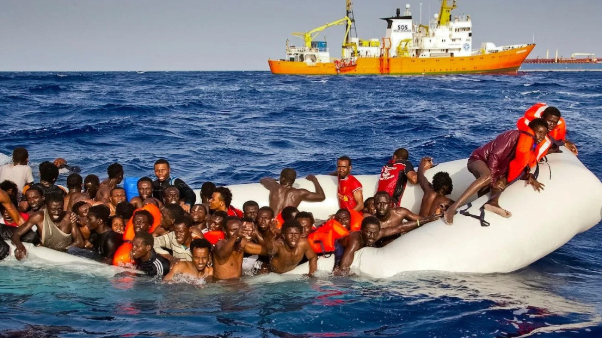 Patrick Bar/SOS Mediterranee via AP