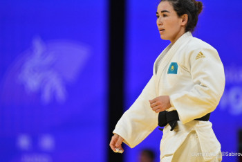 Фотография к новости: Дзюдоистка Абиба Абужакыпова пробилась в финал Азиады-2023