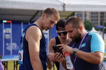 Фотография к новости: Казахстан выиграл вторую олимпийскую лицензию по современному пятиборью