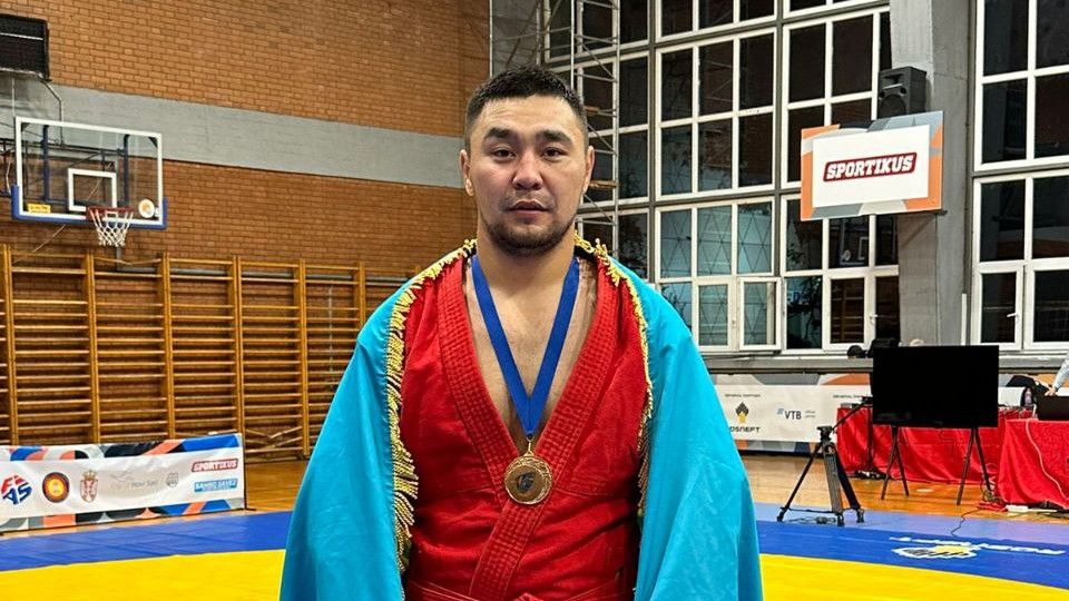 Фотография к новости: Казахстанский гвардеец стал чемпионом мира по самбо