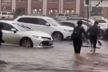 Караганду затопило после дождя