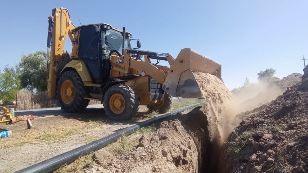 В Сырдарьинском районе Кызылординской области проведут новые водопроводы
