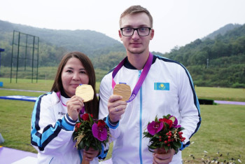 Казахстанские стрелки принесли третью "золотую" медаль