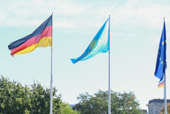 Фотография к новости: Создать Консорциум по реализации совместных сырьевых проектов предложил Токаев в Германии