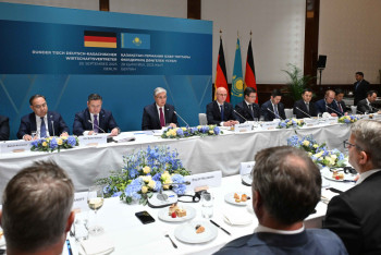 Фотография к новости: Президент Казахстана назвал направления для взаимного сотрудничества с Германией