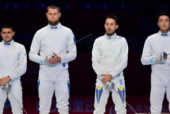 Казахстан завоевал "серебро" по фехтованию в Ханчжоу