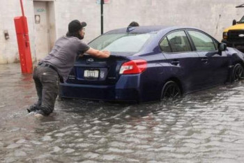 Нью-Йорк затопило после дождя