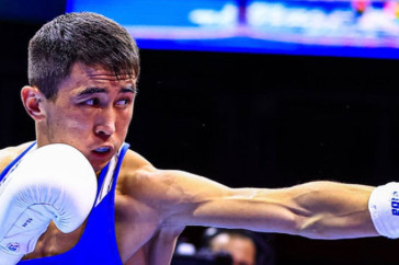 Фотография к новости: Сенсацией завершился бой "Казахского Ломаченко" на Азиаде-2023