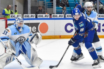 Фотография к новости: "Барыс" снова проиграл "Сибири"