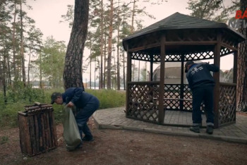 Фотография к новости: По ту сторону Борового: кто отвечает за порядок на курорте