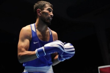 Фотография к новости: Азиада 2023: казахстанец нокаутировал чемпиона мира из Узбекистана