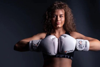 Фотография к новости: Боксёрша Наталья Богданова гарантировала себе медаль Азиады-2023