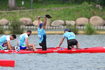 Фотография к новости: Казахстанские гребцы завоевали золотую медаль Азиатских игр