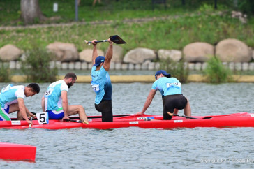 Фотография к новости: Казахстанские гребцы завоевали золотую медаль Азиатских игр
