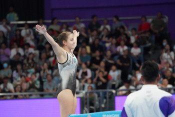 Казахстан завоевал медаль по батутной гимнастике в Ханчжоу