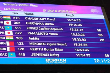 Казахстанская легкоатлетка стала двукратным призёром Азиады в беге