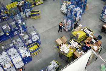 Фотография к новости: Крупный логистический центр "Казпочты" открылся в Астане