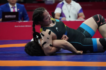 Фотография к новости: Жамиля Бакбергенова уступила в финале Азиатских игр в китайском Ханчжоу