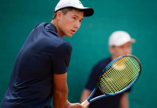 Фотография к новости: Бейбит Жукаев едва не обыграл 14-ю ракетку мира