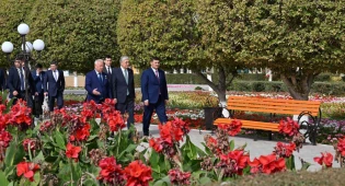 Глава государства посетил село имени Наги Ильясова