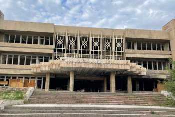 Фотография к новости: Был дворец, остались развалины: шымкентцы просят восстановить объект культуры