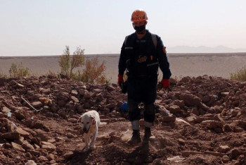 Фотография к новости: Казахстанские спасатели завершили работы в Афганистане