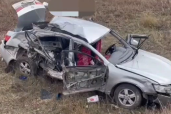 Фотография к новости: Два человека погибли в жутком ДТП с автобусом в  Карагандинской области