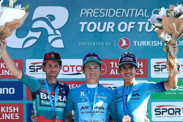 Фотография к новости: Велогонщик Алексей Луценко выиграл "Тур Турции"