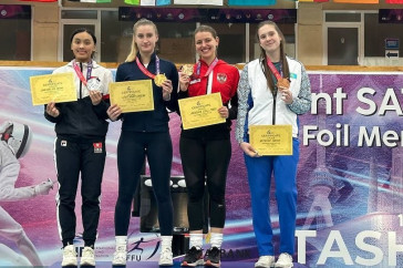 Фотография к новости: Казахстанка стала призёром международного турнира по фехтованию в Ташкенте