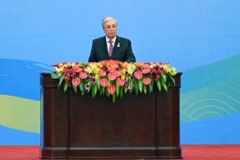 Фотография к новости: Стал всеобщим благом для наших государств -  Токаев о проекте "Один пояс, один путь"