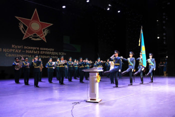 Призывников-срочников проводили в Астане