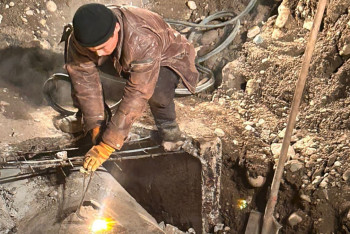 Коммунальная авария произошла на центральной улице Алматы